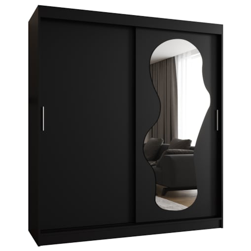 Szafa przesuwna ULTRA 180 czarny