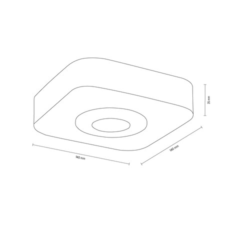 Lampa Sufitowa BRITOP Lighting Sunniva 1xLED 5W Naturalne Drewno Sosnowe FSC, Polski Producent, 1 szt.