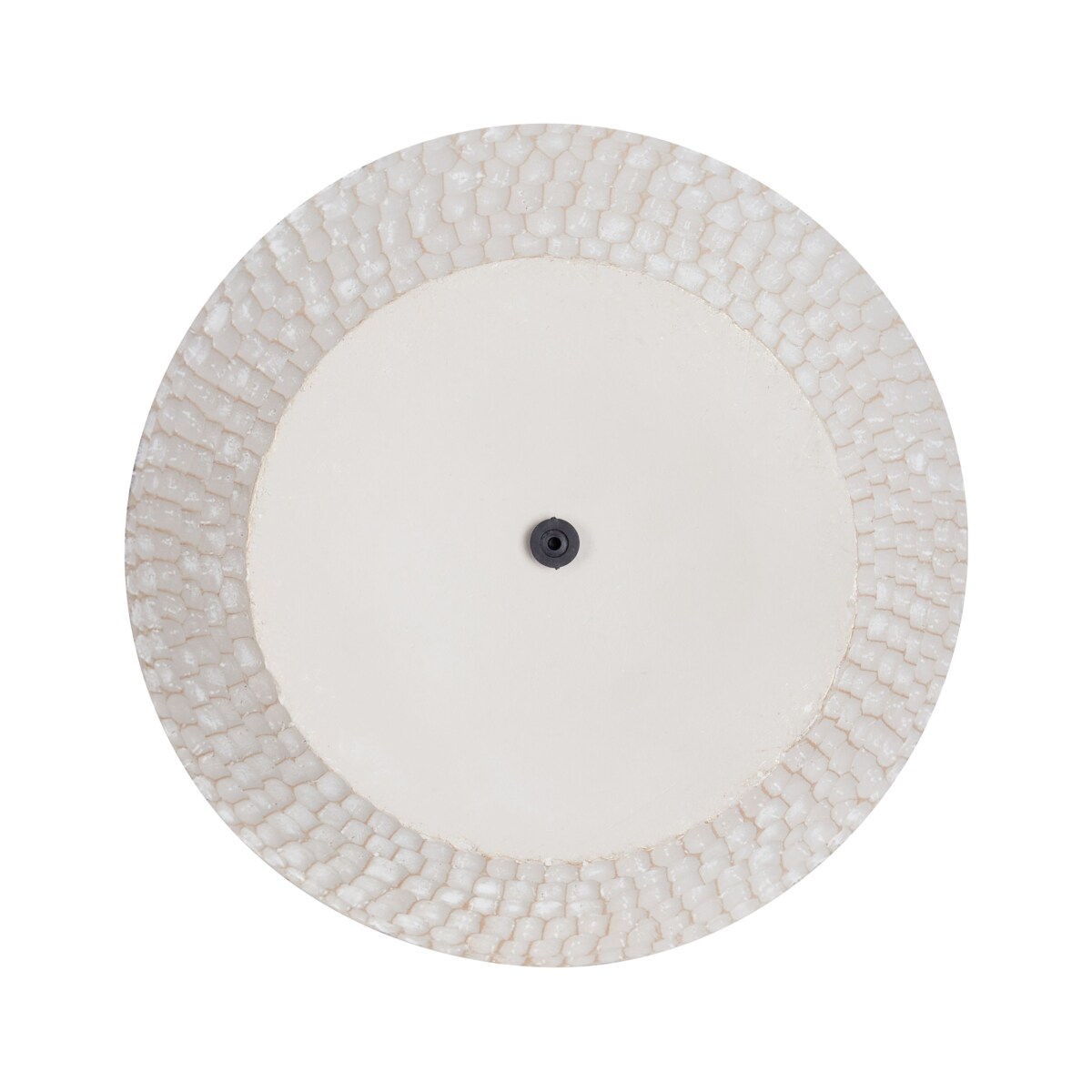 Wazon na kwiaty ARUNCUS Tlenek magnezu 30 cm Beżowy