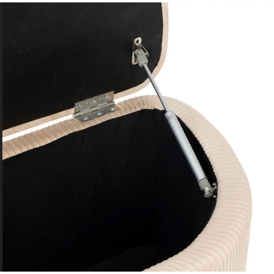 Siedzisko do przedpokoju ze schowkiem SOLARO, 100 x 40 x 53 cm