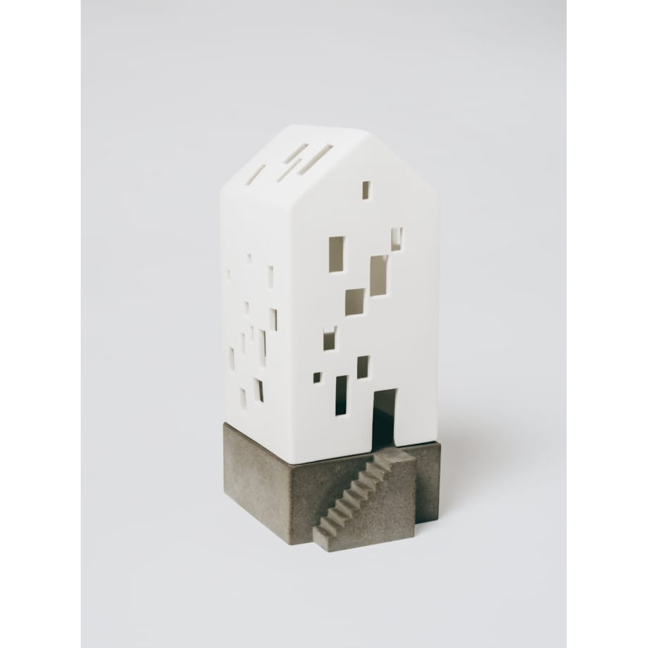 Lampion domek, APARTAMENTOWIEC, mały