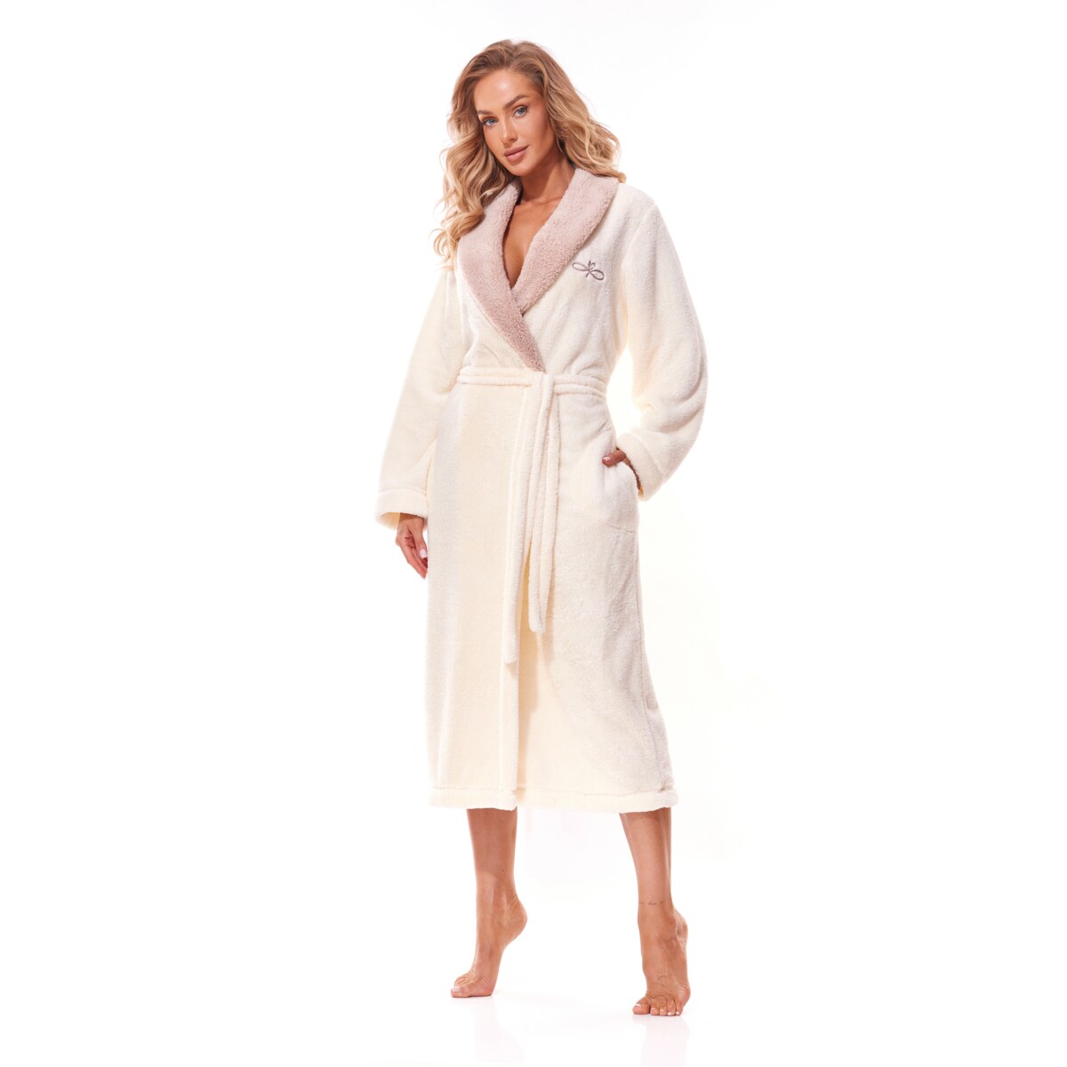 Szlafrok Duo Long 2314 Ecru Ecru, L