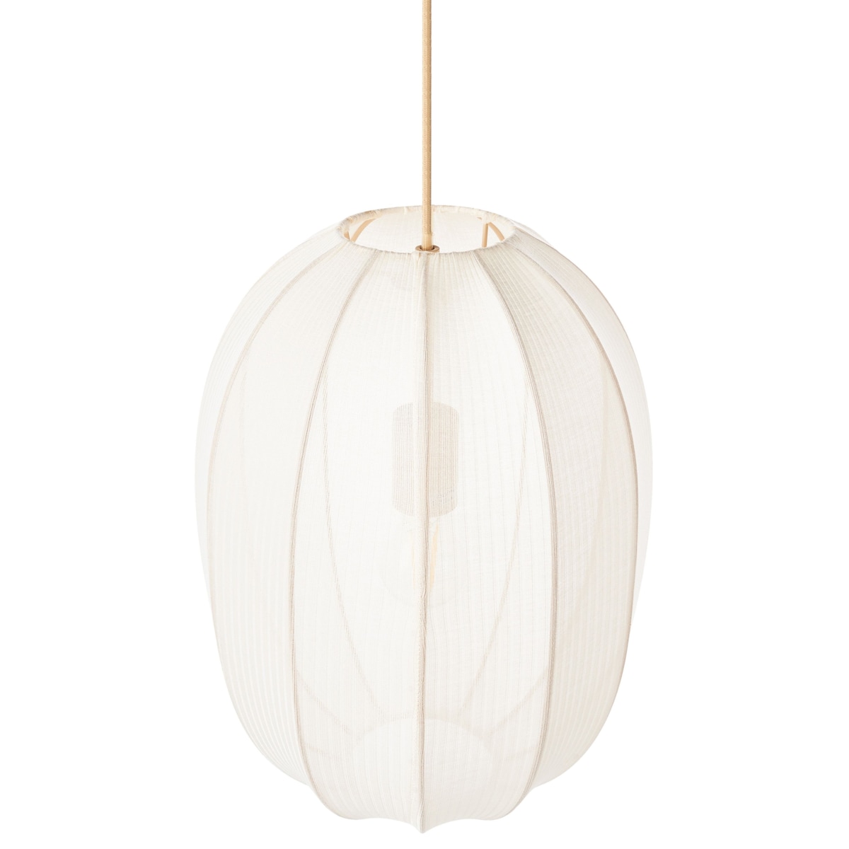 Lampa wisząca PADAMO Materiał syntetyczny Biały