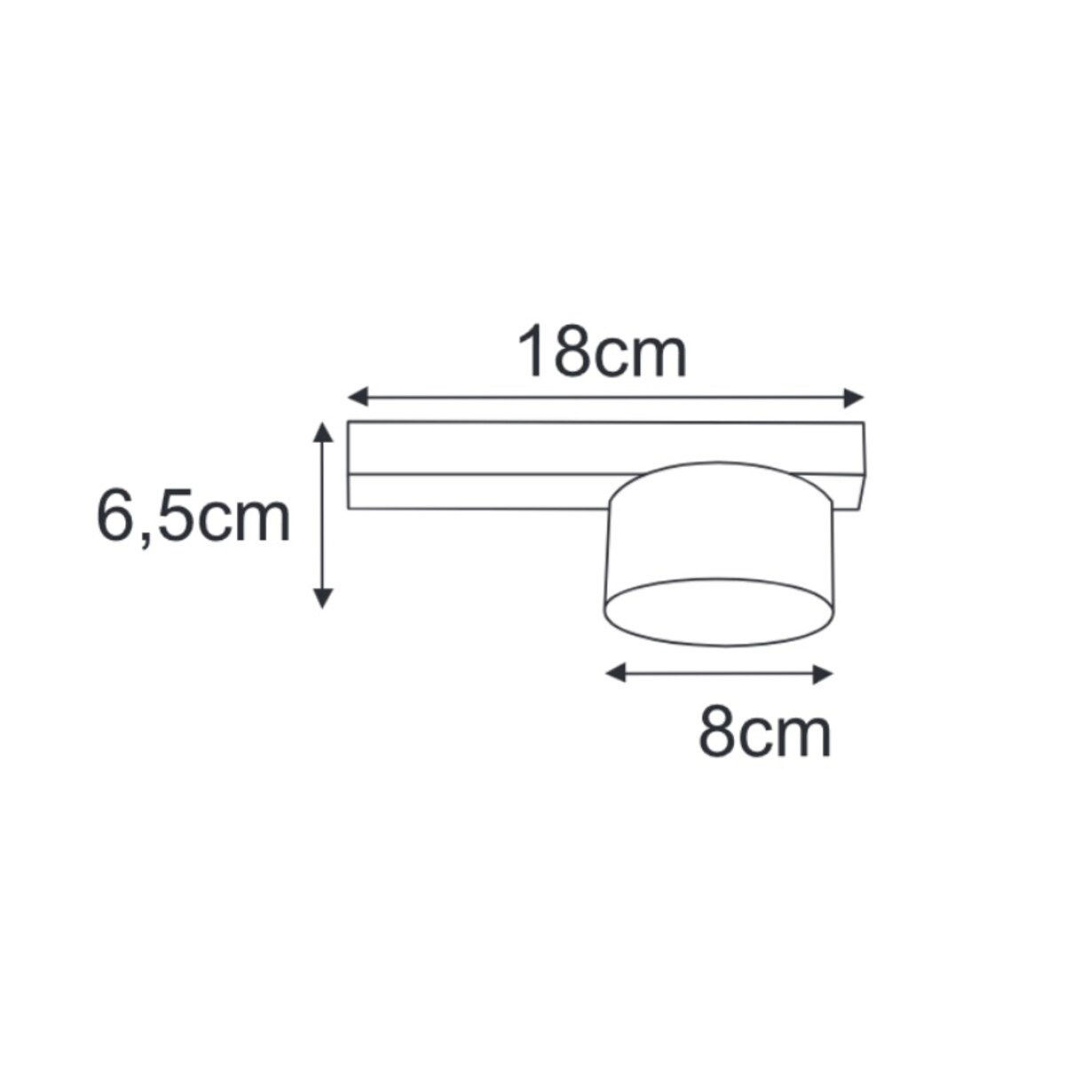 Lampa sufitowa K-5530 z serii CRUZ