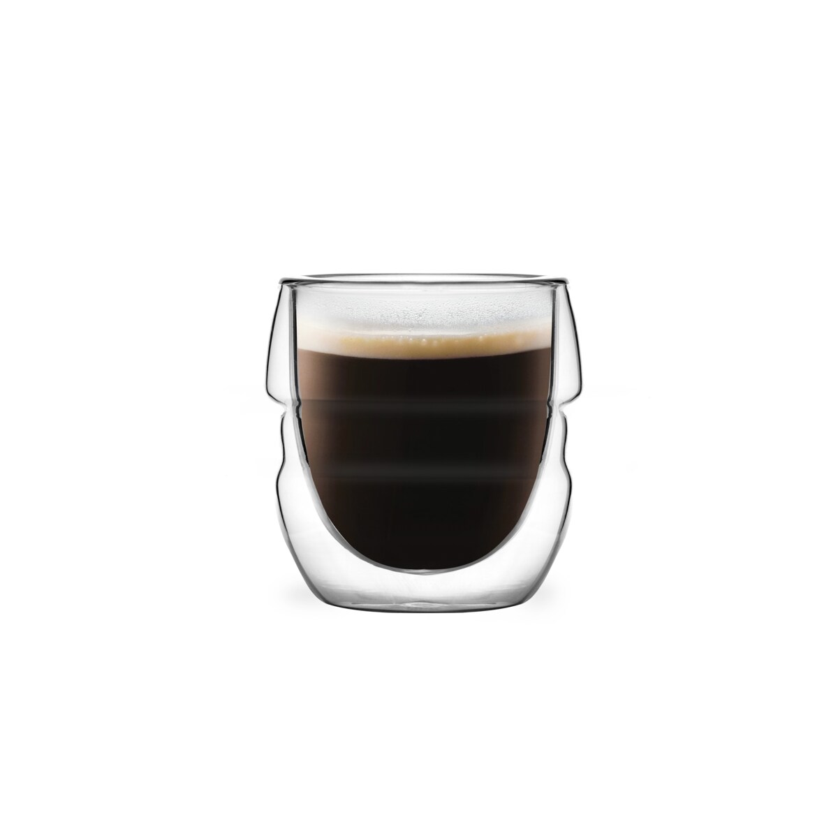 2 szklanki do espresso z podwójną ścianką 70 ml Sferico 7947