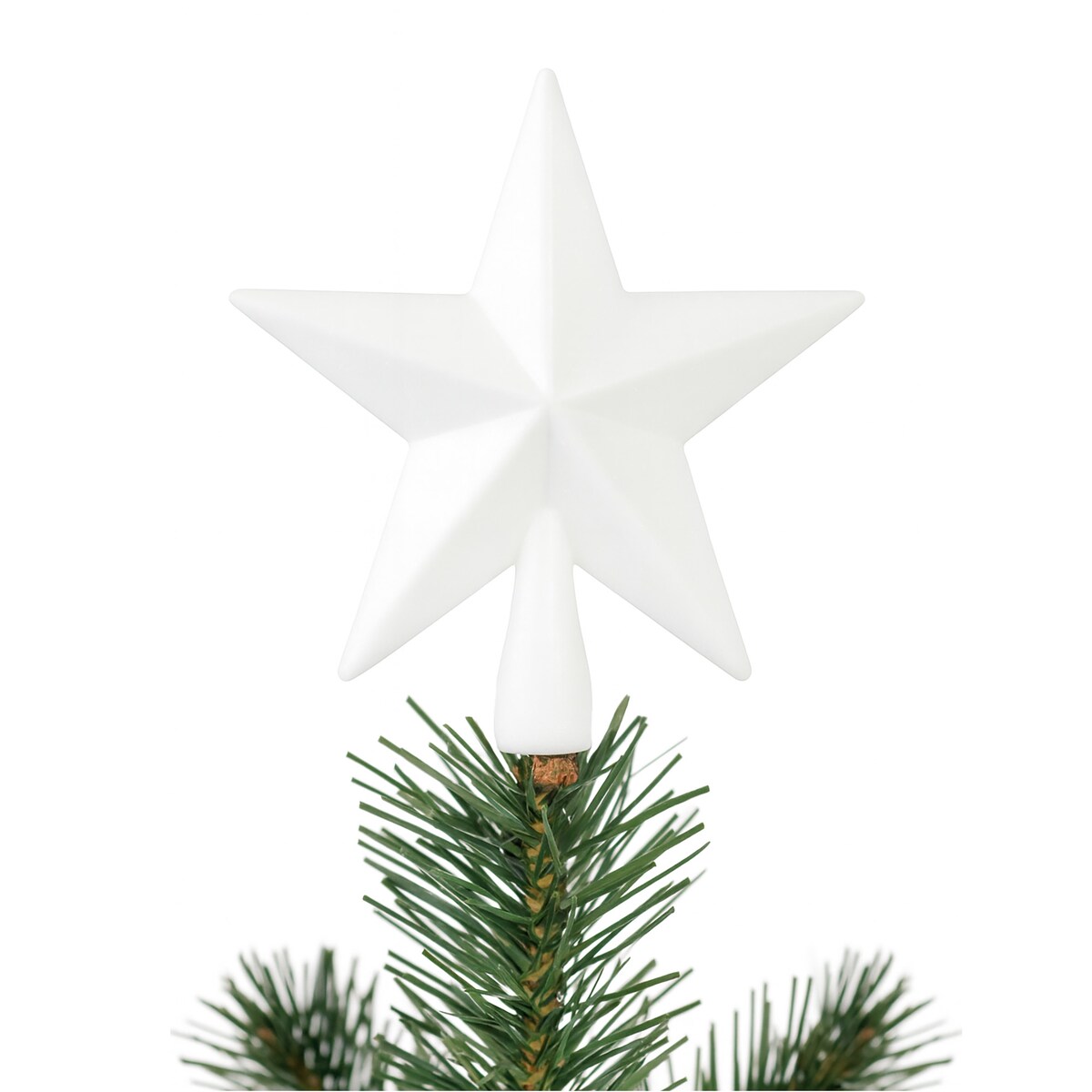 Gwiazda Na Czubek Choinki Brokatowa Na Choinkę Szpic Dekoracja Świąteczna