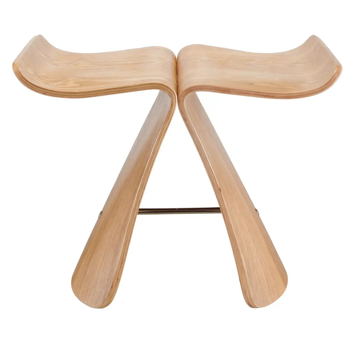 Designerski stołek Book MH-0025-N Moos taboret drewniany