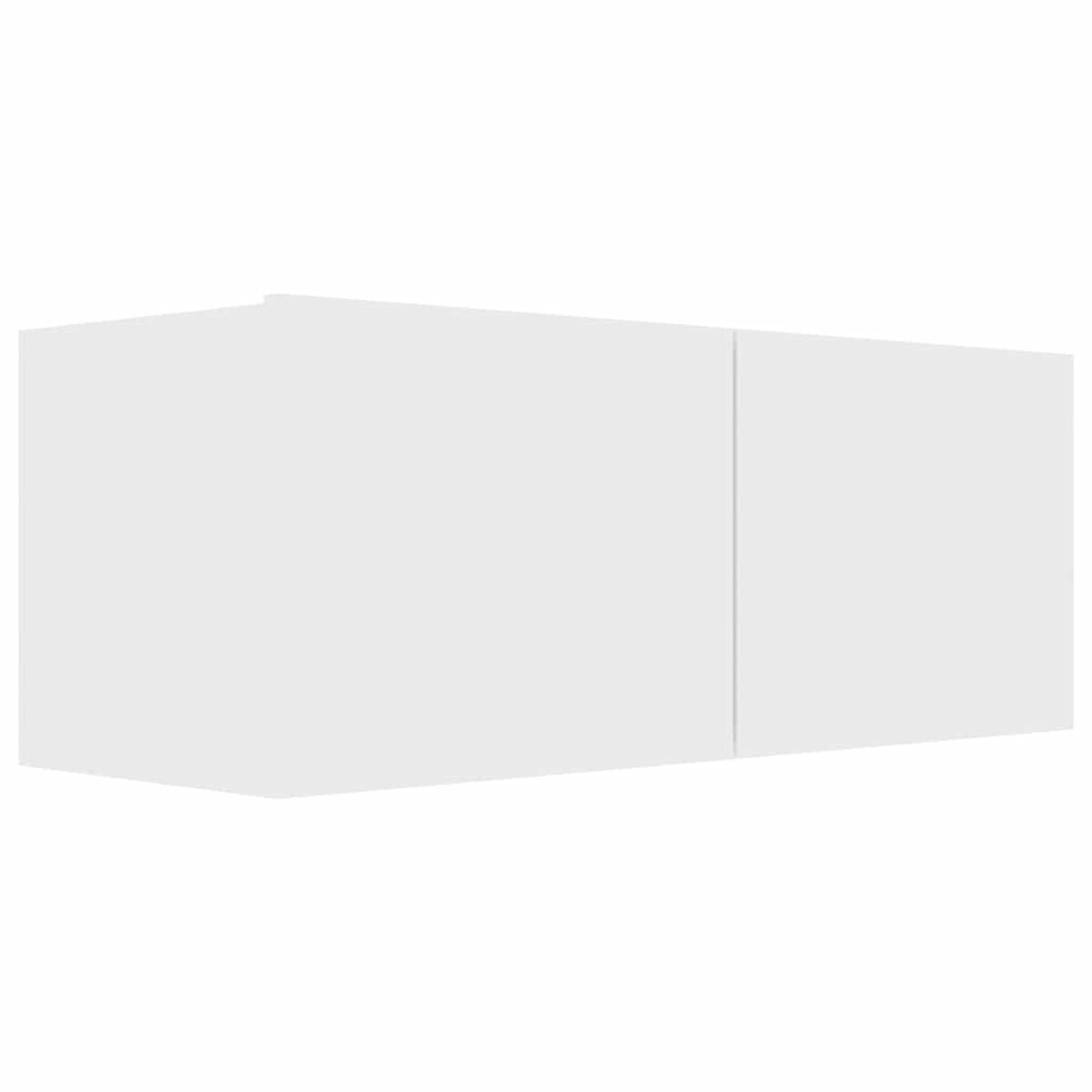 vidaXL 7-cz. zestaw szafek TV, biały, materiał drewnopochodny