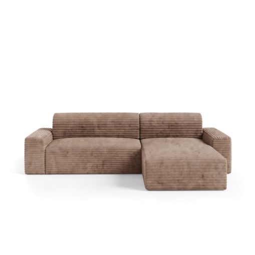 Narożnik COCO L z funkcją spania Kolor: TILIA 17