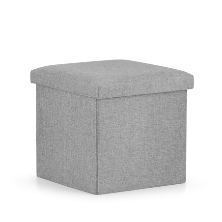 Pufa Składana M - 30X30X30 Cm Szara