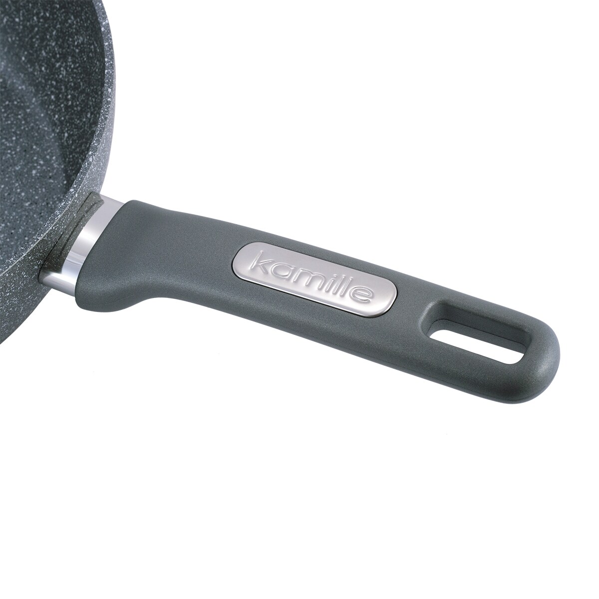 Patelnia głęboka wok granitowa 26cm indukcja KAMILLE