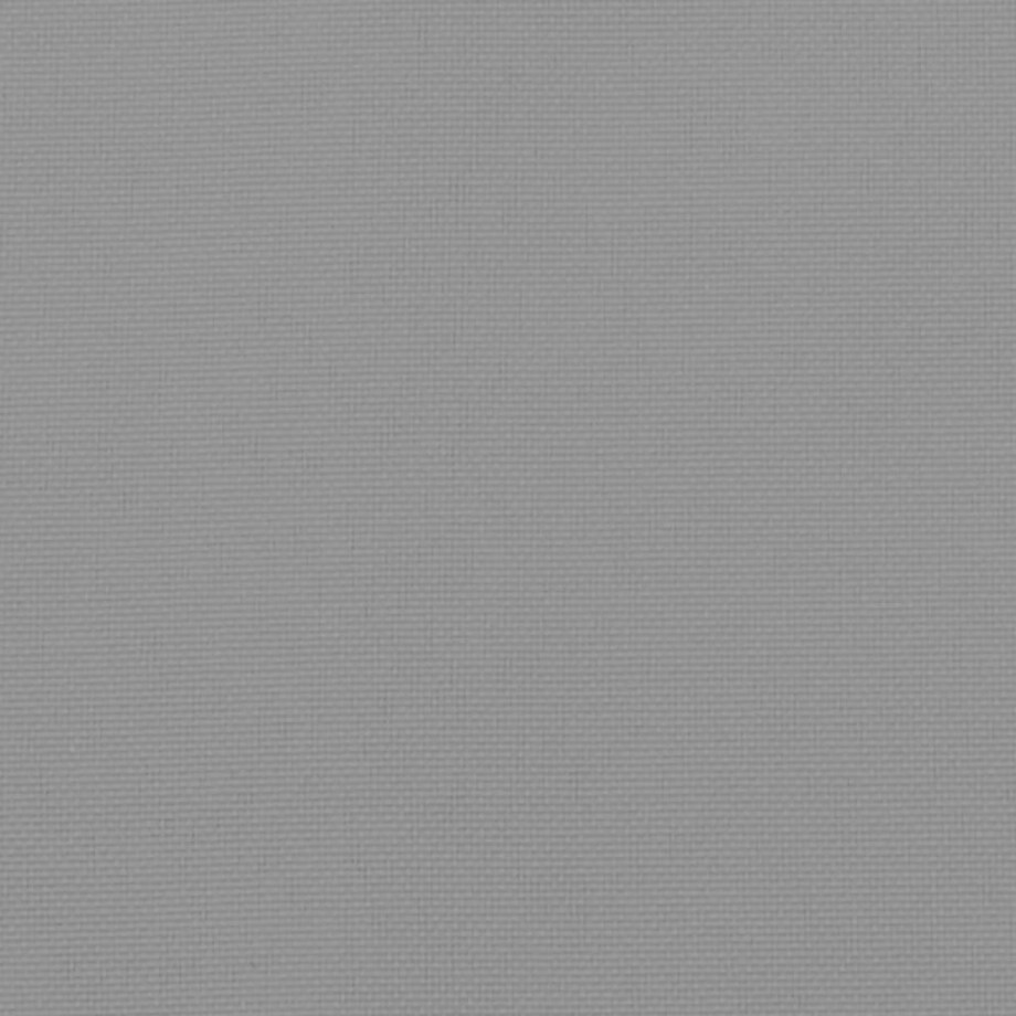 vidaXL Poduszka na ławkę ogrodową, szara, 120x50x7 cm, tkanina Oxford