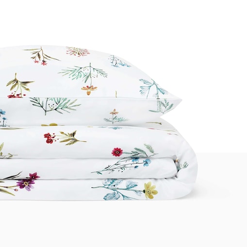 Pościel Polne kwiaty 200/200 + 2 x 50/60 cm