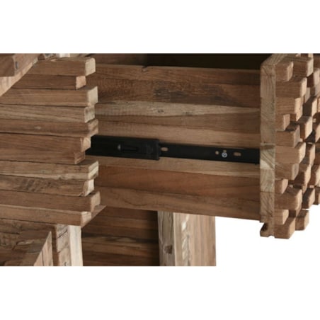 Komoda z drewna tekowego 180x50x45 cm IVICA - I wysoka