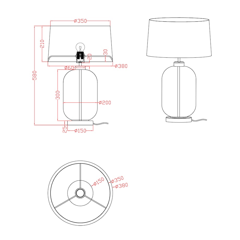 Lampa stojąca Light Prestige Amur dymny 1 x E27 1 szt.