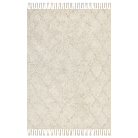 Dywan bawełniany 140 x 200 cm beżowy SILCHAR