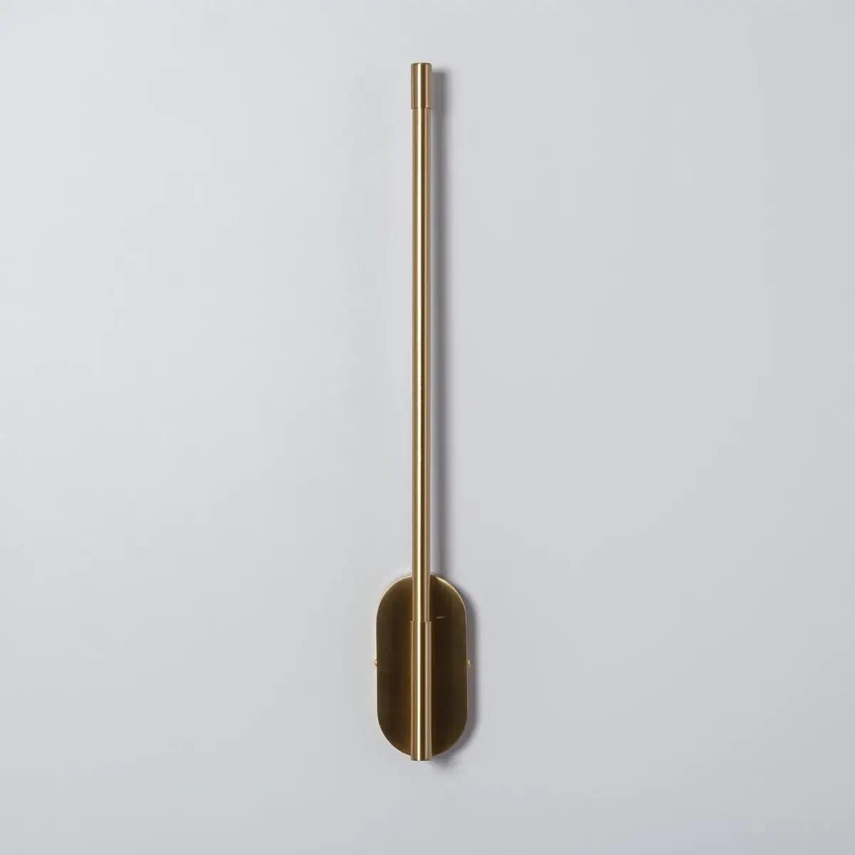 Minimalistyczny kinkiet Milano ABR-KMF-8W Abruzzo LED 8W 3000K złoty