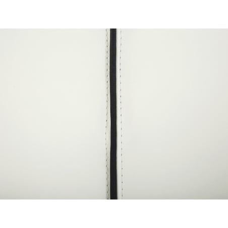 Łóżko skórzane 180 x 200 cm białe NANTES