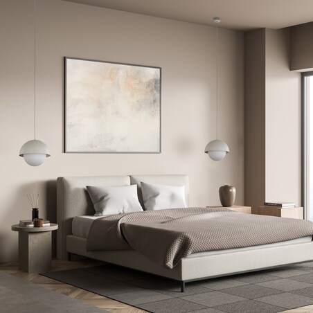 Lampa Wisząca Bono Beige Tk Lighting - Nowoczesny Design, 1 Punktowy