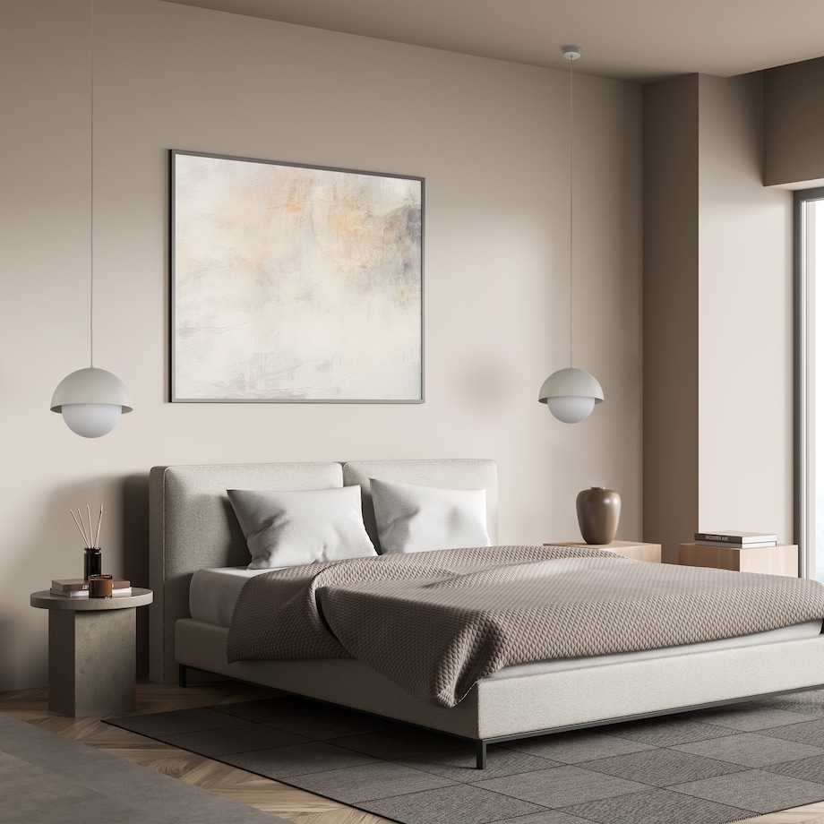 Lampa Wisząca Bono Beige Tk Lighting - Nowoczesny Design, 1 Punktowy