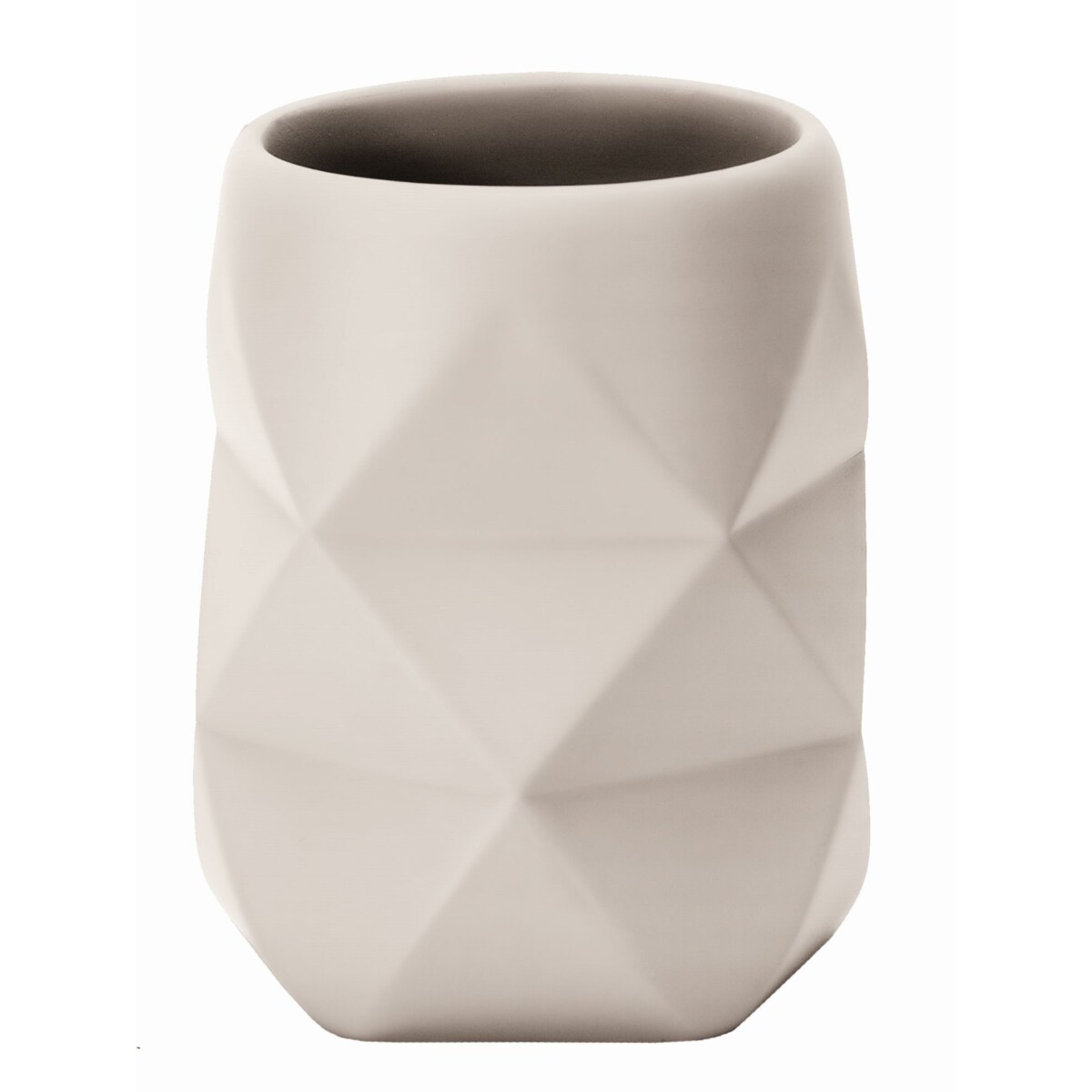 Kleine Wolke Crackle Kubek łazienkowy naturalny beż