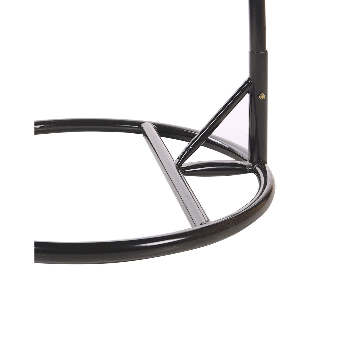 Fotel wiszący ze stojakiem CASOLI Technorattan Naturalny