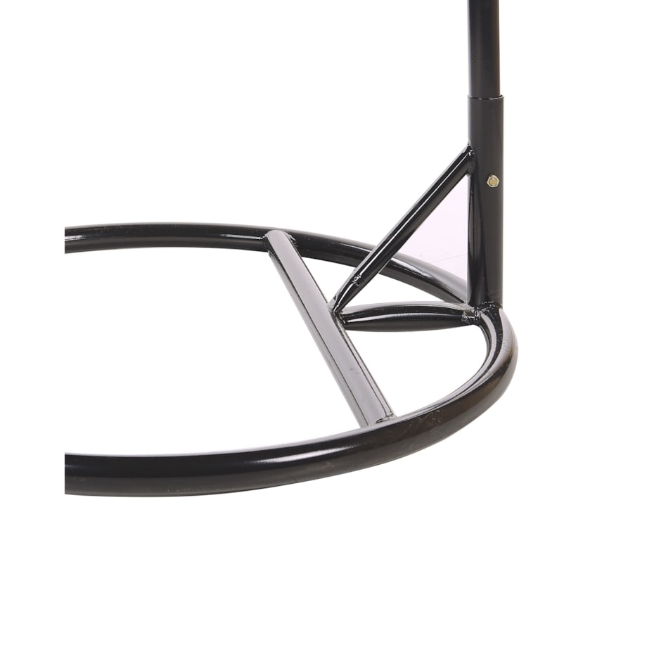 Fotel wiszący ze stojakiem CASOLI Technorattan Naturalny