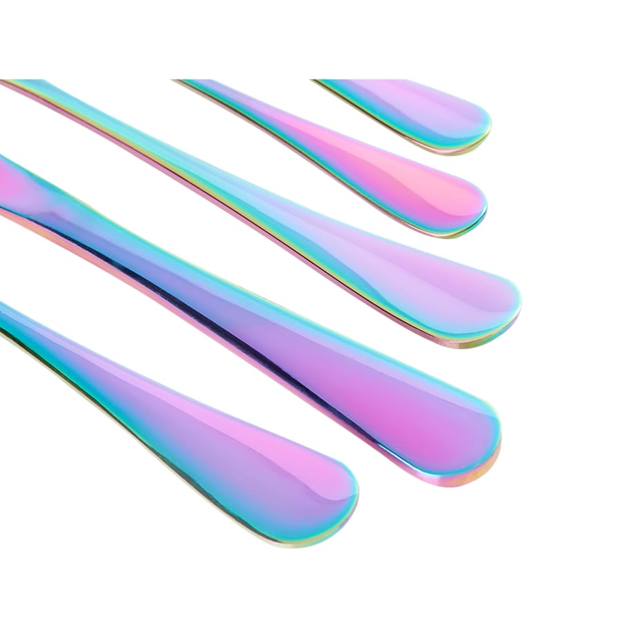 Zestaw sztućców 30 elementów wielokolorowy FUSILLI