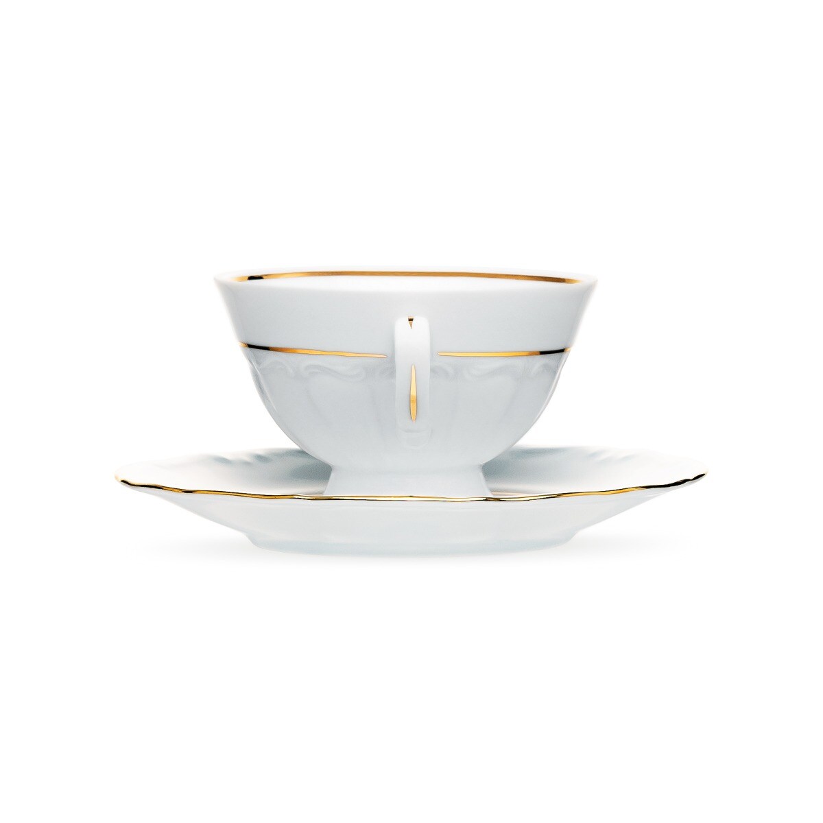 Filiżanka niska 220 ml Maria Teresa Złota Linia B014