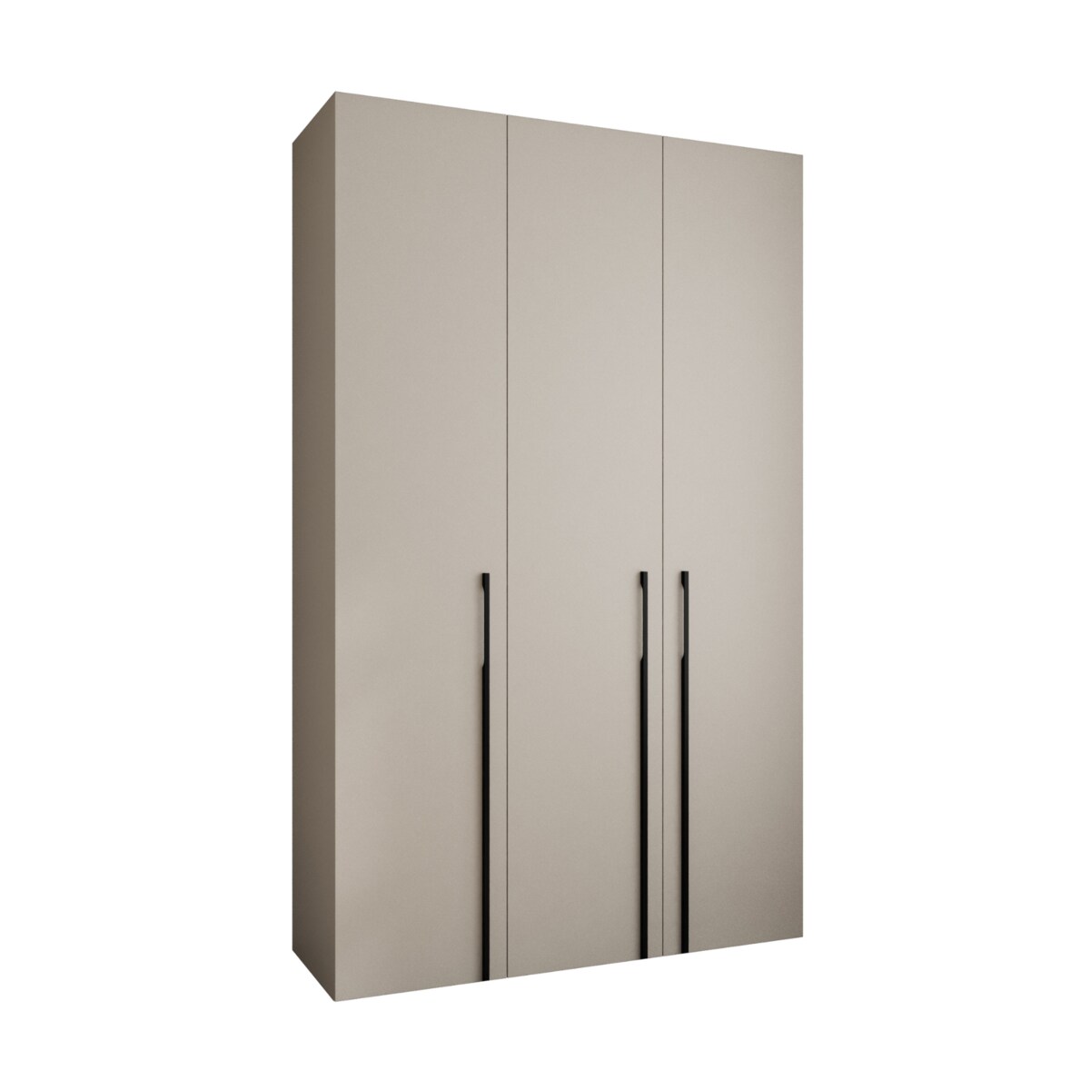 Szafa trzydrzwiowa Como 3 150 gł.40 kaszmir+czarny