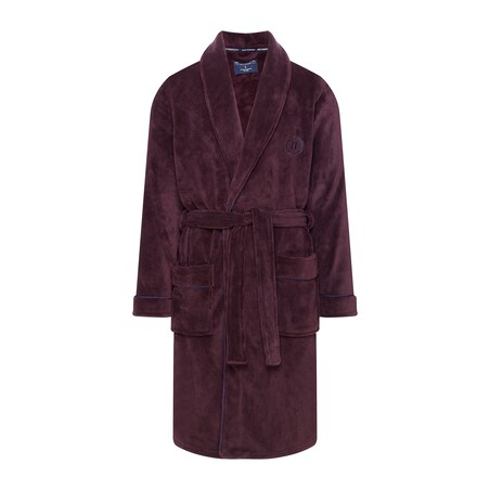 Szlafrok Hustle 41935-93X Bordowy Bordowy, XXL