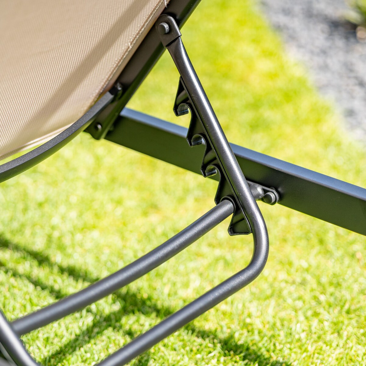 Leżak ogrodowy Lord beżowy 60cm