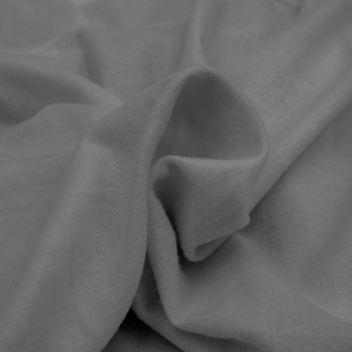 Prześcieradło flanela bez gumki 220x210 kolor szary