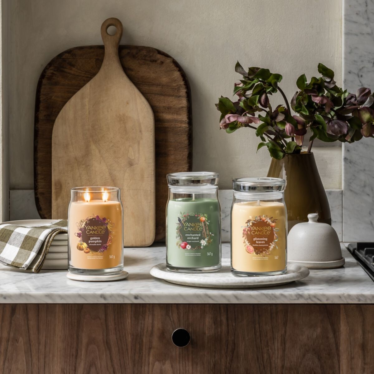 YC SIGNATURE – Świeca duża ENCHANTED ORCHARD