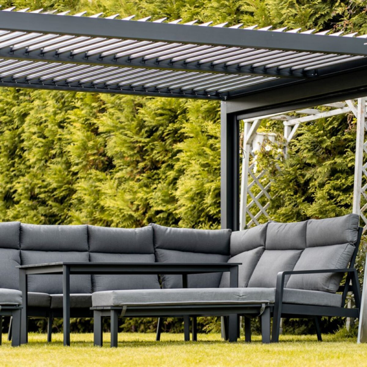 Zestaw mebli ogrodowych Marseille 9 osobowy