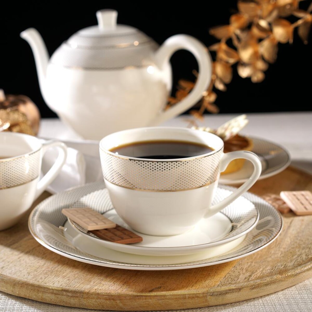 VILLA ITALIA Filiżanka do kawy herbaty 300 ml porcelanowa MARILYN