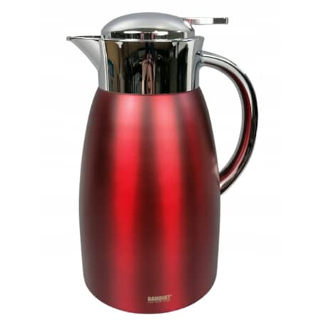 Termos na napoje Banquet 1,5L czerwony turystyczny piknik wycieczka rączką