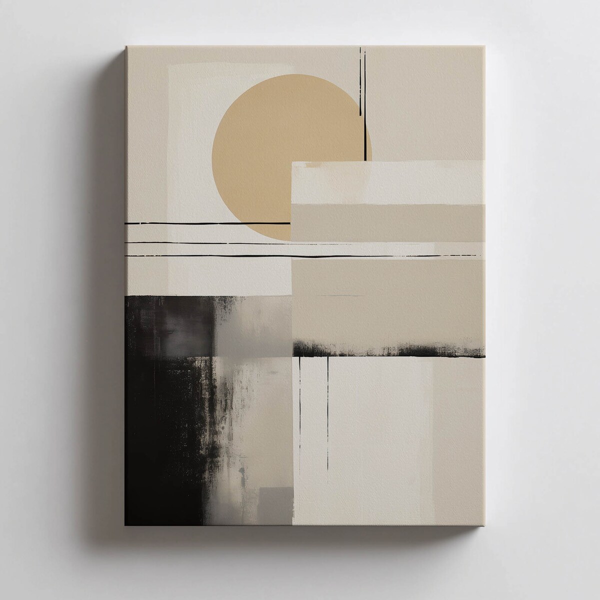 Harmonia Neutralności, 40x50 cm, bez ramy, płótno premium na blejtramie