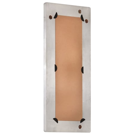 vidaXL Lustro ścienne w stylu Aviator, 110x50 cm, metalowe