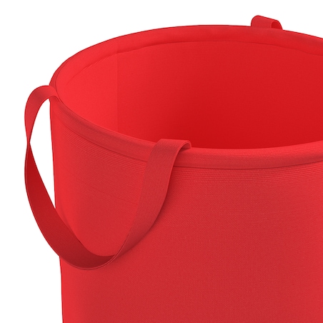 Kosz na zabawki Tobi, czerwony, 40x50cm, Happiness