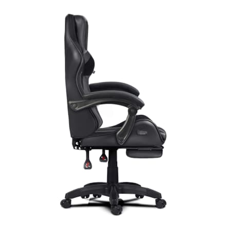 Fotel gamingowy obrotowy dla gracza podnóżek Sofotel Specter czarny