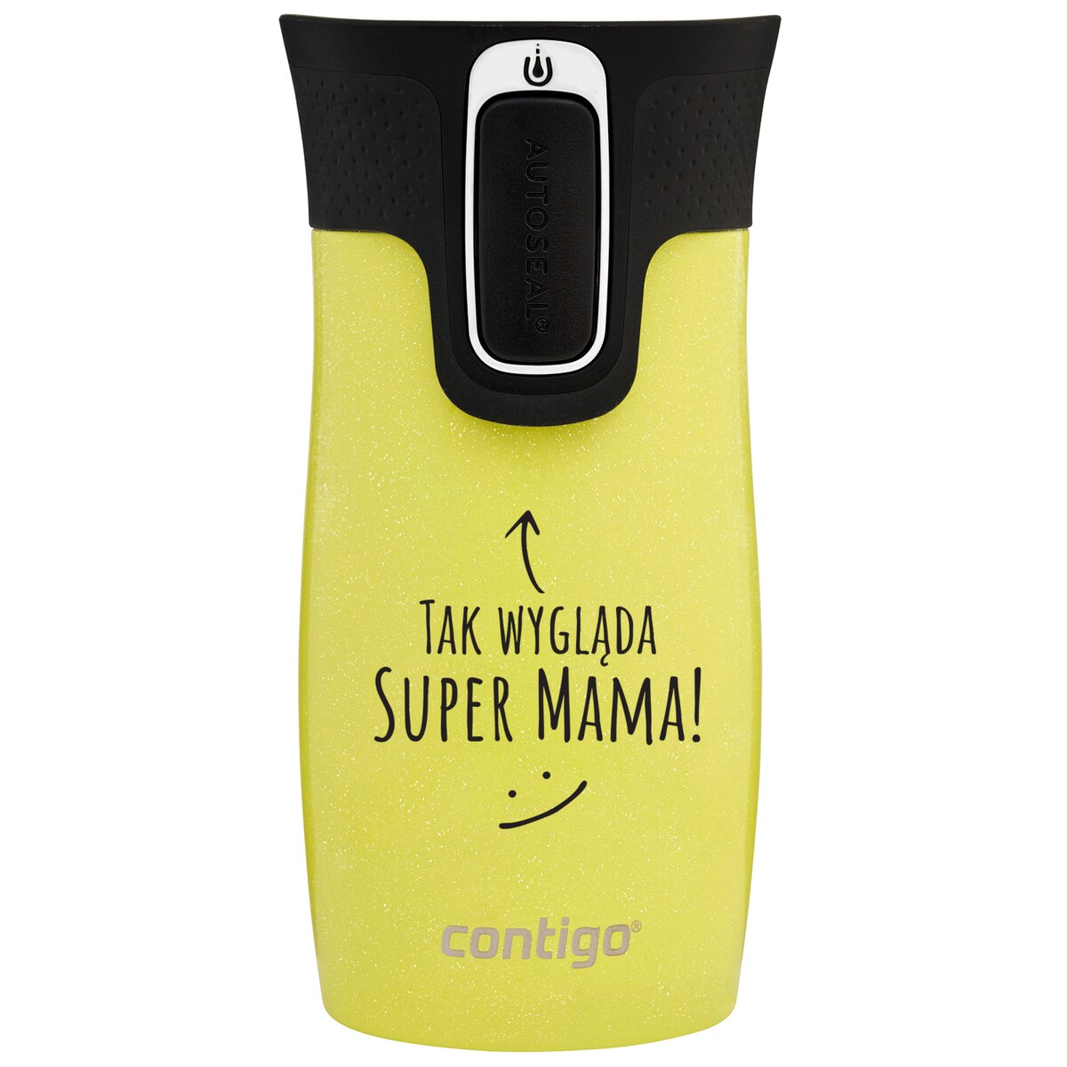 Kubek termiczny Contigo West Loop Mini 300ml - Tak wygląda Super Mama - Limelight