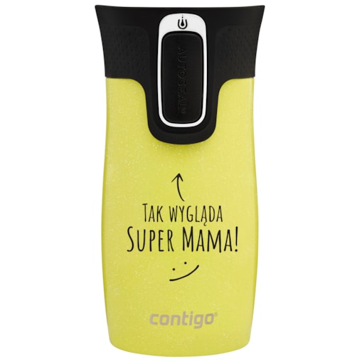 Kubek termiczny Contigo West Loop Mini 300ml - Tak wygląda Super Mama - Limelight