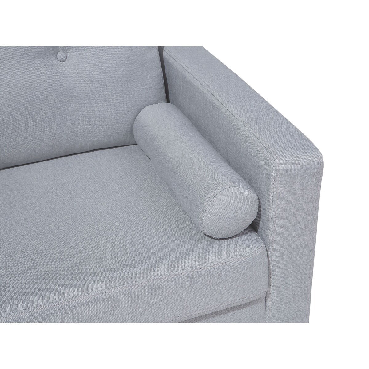 Sofa 2-osobowa jasnoszara KALMAR