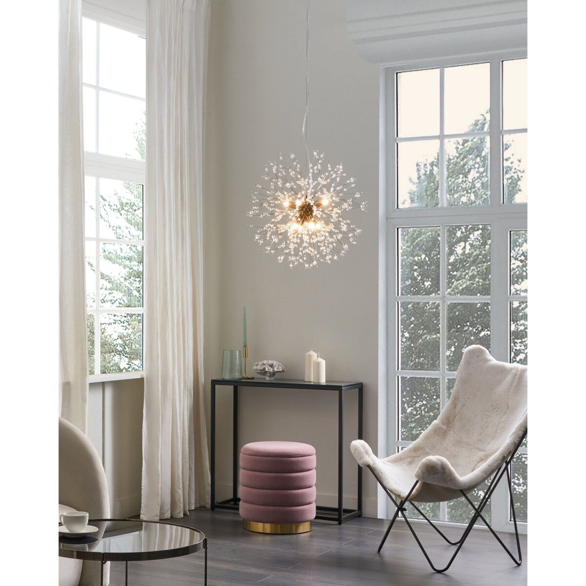 Lampa wisząca TOROLA Metal Złoty