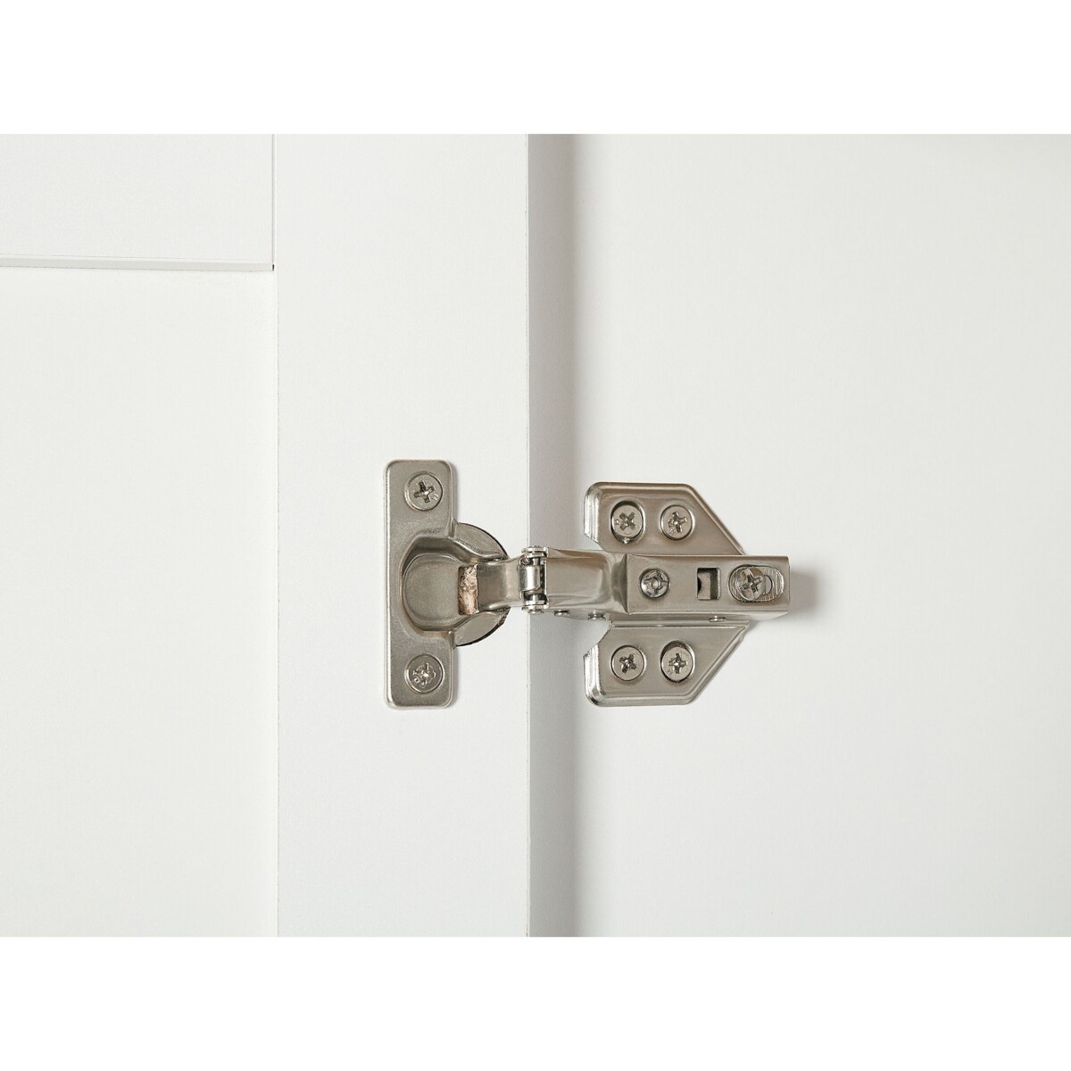 Szafa dwudrzwiowa biała SELLIN