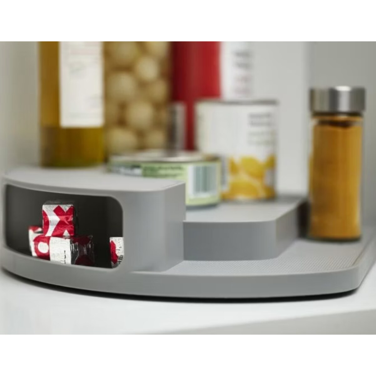 Organizer do szafki kuchennej obrotowy CupboardStore, 6.8 x 33 x 28 cm, Joseph Joseph