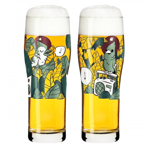 Zestaw 2 szklanek do piwa Brauchzeit, Hatch