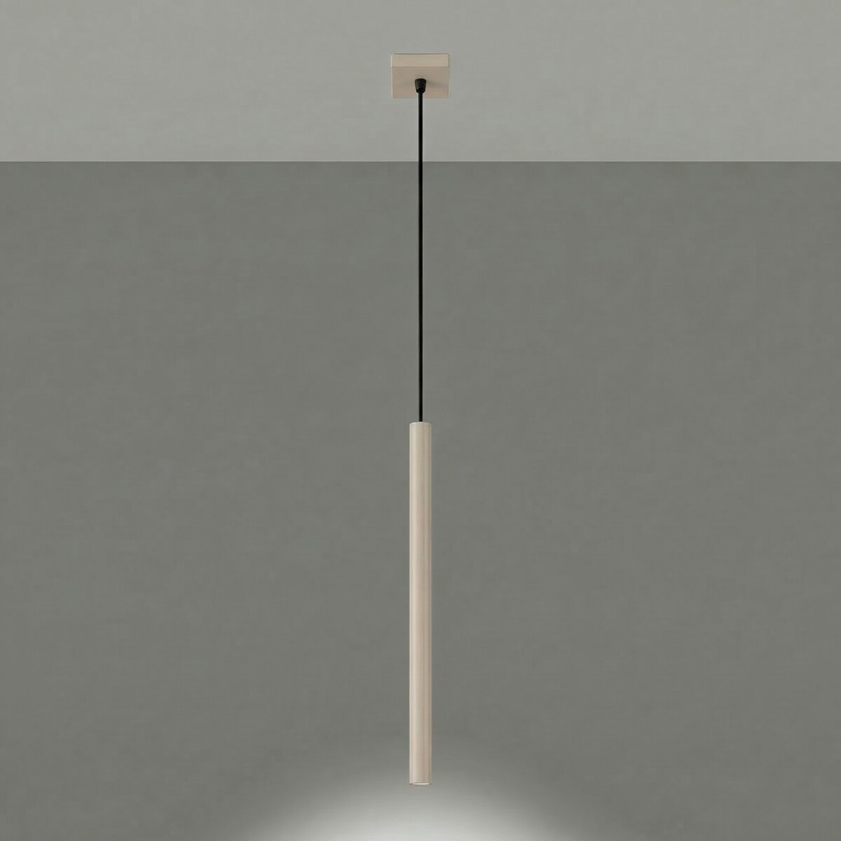 Lampa wisząca PASTELO 1 taupe