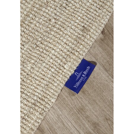 Dywan jutowy do salonu 120x170cm, naturalny kremowy dywan z juty